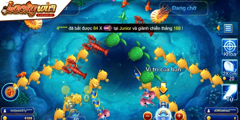 Bắn cá jackpot mang đến cảm giác hồi hộp, khiến bạn khó rời mắt