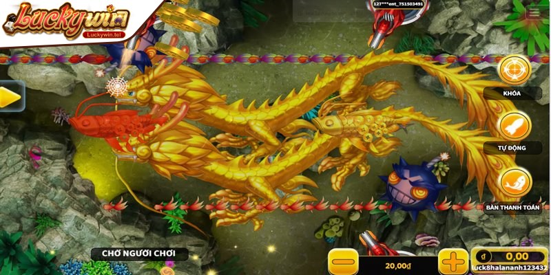 Bắn cá rồng là game điện tử rất bùng nổ hiện nay